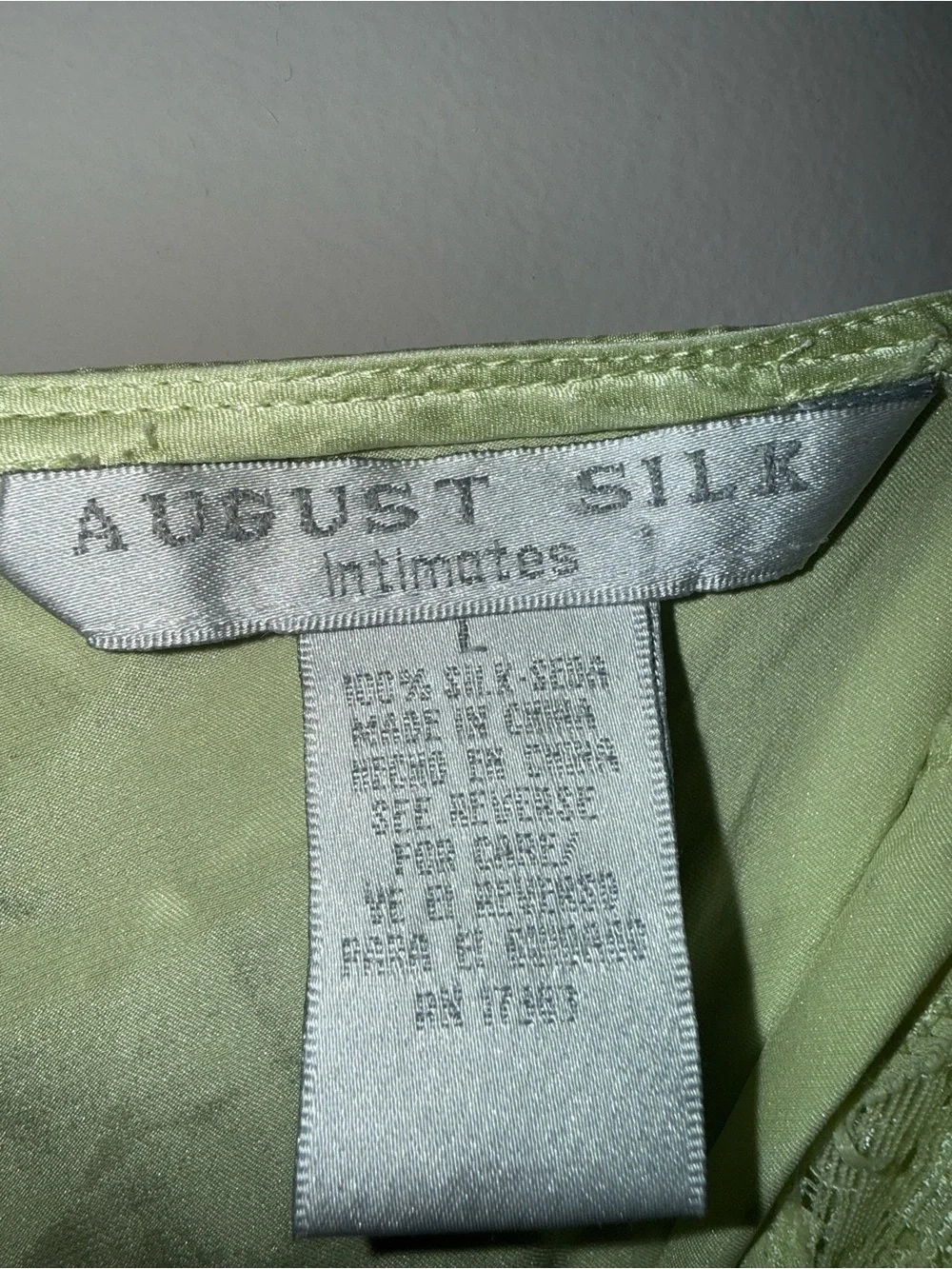 august silk lightweight slip
